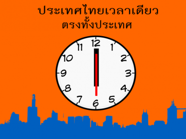 ประเทศไทยเวลาเดียว
