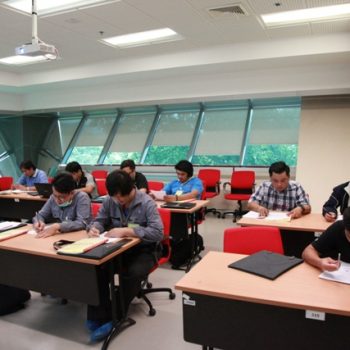 บรรยากาศในห้องอบรม