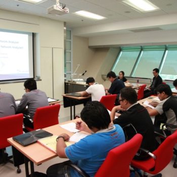 บรรยากาศในห้องอบรม